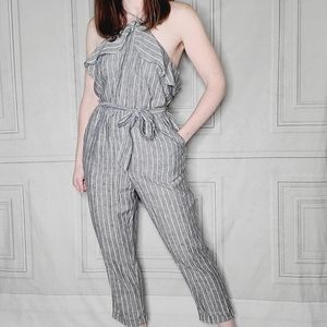 Avec Les Filles Ruffle Jumpsuit